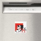 Retro Terrier und Scotty Hunde Magnet (In Situ (Geschirrspüler))