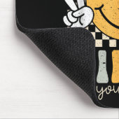 Retro Test Day Vibes You Got This Motivation Teach Mousepad (Ecke)