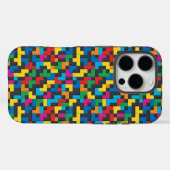 Retro Tetris Blocks Seamless Pattern Case-Mate iPhone Hülle (Rückseite (Horizontal))
