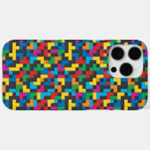 Retro Tetris Blocks Seamless Pattern Case-Mate iPhone Hülle (Rückseite (Horizontal))
