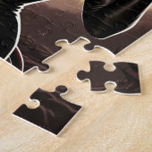Retro teuflisches Pin-up Mädchen Puzzle (Seite)