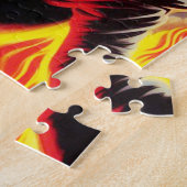 Retro teuflisches Pin-up Puzzle (Seite)