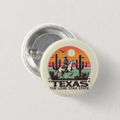 Retro Texas Button (Vorne & Hinten)