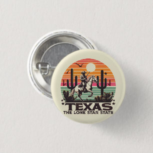Retro Texas Button