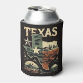 Retro Texas Dosenkühler (Kanne Vorderseite)