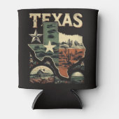 Retro Texas Dosenkühler (Vorderseite)