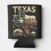Retro Texas Dosenkühler (Rückseite)