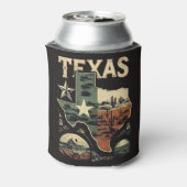 Retro Texas Dosenkühler (Kanne Rückseite)