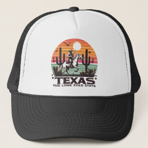 Retro Texas Truckerkappe