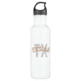 Retro Texas Vintag Lone Star Staat USA Edelstahlflasche