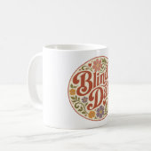Retro-Text Blinddate Kaffeetasse (Vorderseite Links)
