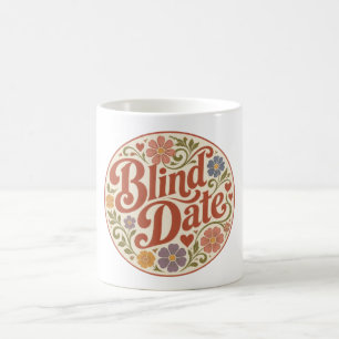 Retro-Text Blinddate Kaffeetasse