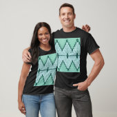 Retro textiles Garnhuschen, grafischer Puls. T-Shirt (Unisex)