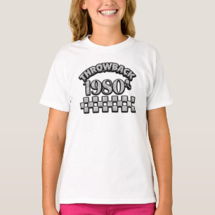 Retro-Textur der 1980er Jahre T-Shirt