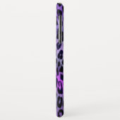 Retro-Textur von Leoparden Case-Mate iPhone Hülle (Hinten/Links)