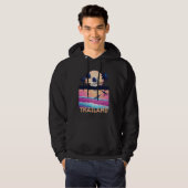 Retro Thailand Thai Souvenir Surf Hoodie (Vorne ganz)