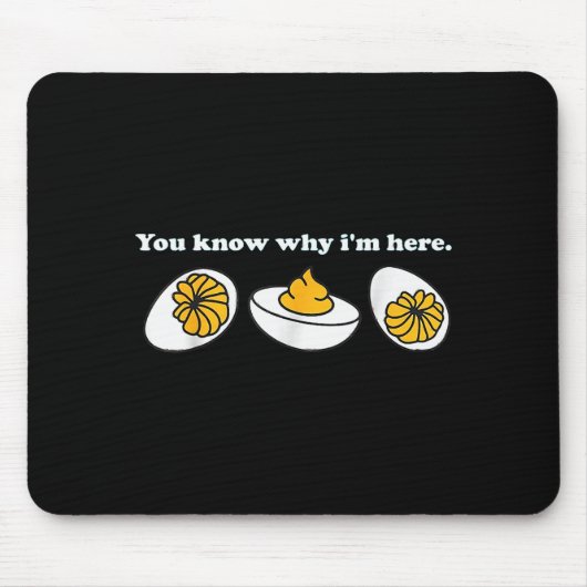 Retro Thanksgiving Dinner Du weißt warum ich hier Mousepad (Vorne)