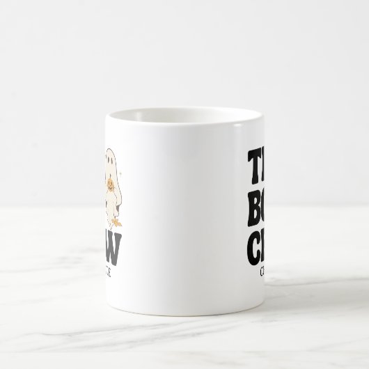 Retro The Boo Crew Spooky Halloween Kaffeetasse (Mittel)