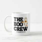 Retro The Boo Crew Spooky Halloween Kaffeetasse (Links)