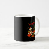 Retro The Most Wonderful Time Of The Year Christma Kaffeetasse (VorderseiteRechts)