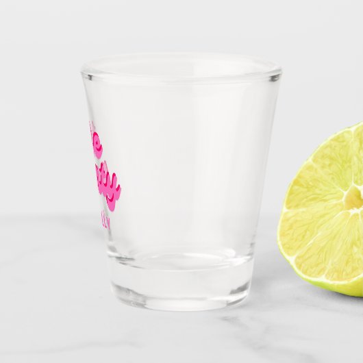 Retro 'The Party' Bachelorette-Favoriten Schnapsglas (Rechts)