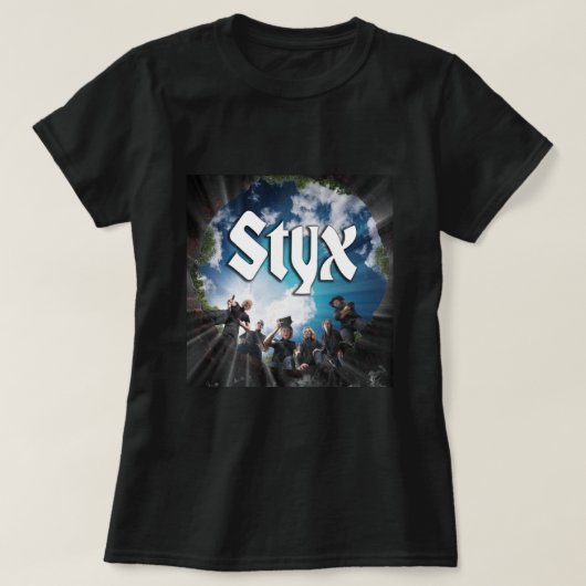 Retro the STYX Band Classic Music Gift for Fans T-Shirt (Design vorne)