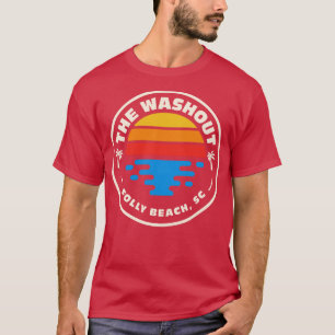 Retro the Washout at Folly Beach South olina Vinta T-Shirt