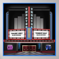 Retro Theaterposter