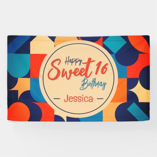 Retro-Thema Banner (Horizontal)