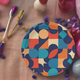 Retro-Thema Pappteller