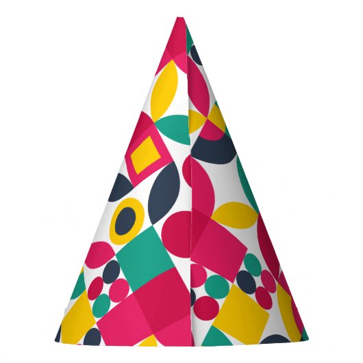 Retro-Thema Partyhütchen (Rückseite)