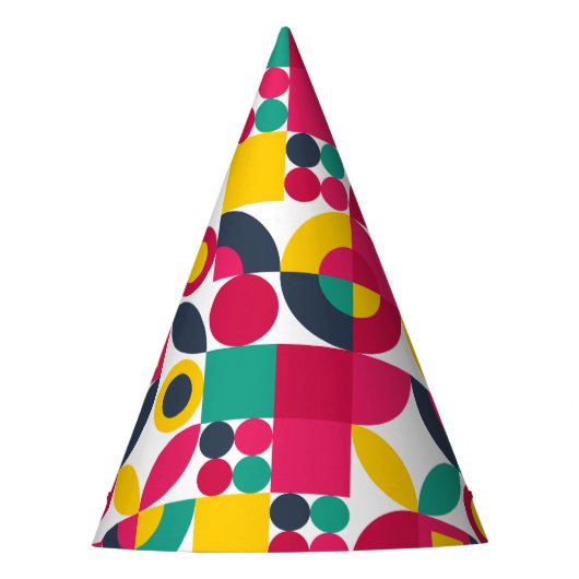 Retro-Thema Partyhütchen (Vorderseite)