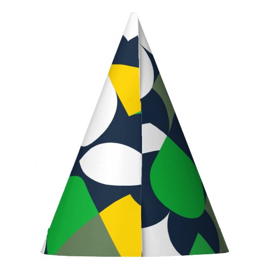 Retro-Thema Partyhütchen (Rückseite)