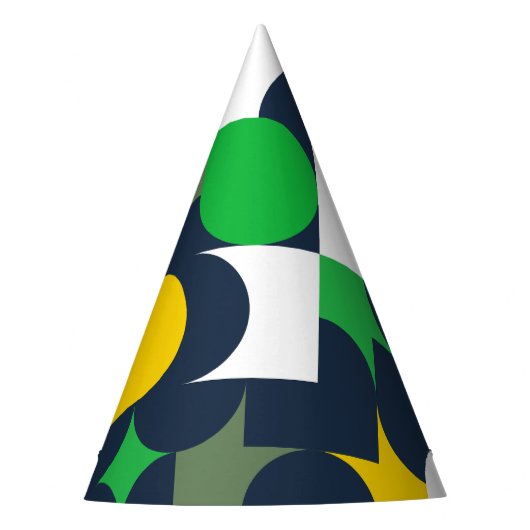 Retro-Thema Partyhütchen (Vorderseite)