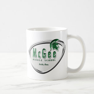Retro themenorientiertes McGee Logo #2 Kaffeetasse