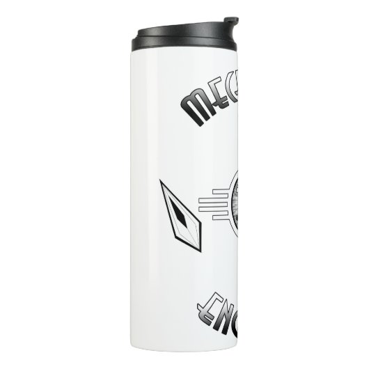 Retro Thermosbecher (Nach links gedreht)