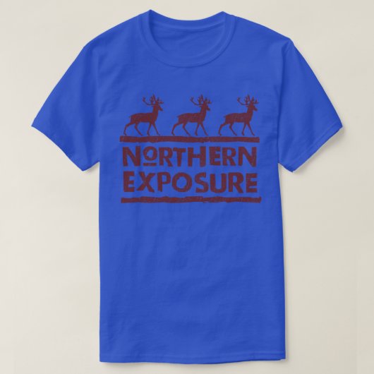 Retro-Thirt zur Northern Exposure-Wirkung T-Shirt (Design vorne)
