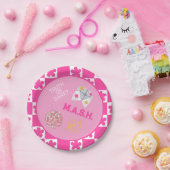 Retro Throwback Preppy der 90er Jahre Pappteller (Party)