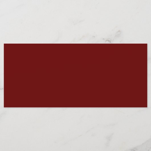 Retro Ticket Stub Hochzeit Menükarte (Rückseite)