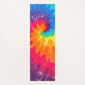 Retro Tie-dye Abstract Pattern Yogamatte (Vorderseite)