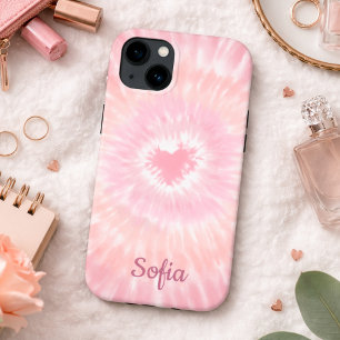 Retro Tie Dye Heart Signature  Case-Mate iPhone Hülle