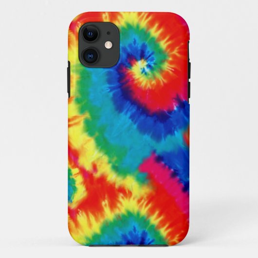 Retro-Tie-Dye-iPhone-5-Barely-There-Universal-Hüll Case-Mate iPhone Hülle (Rückseite)