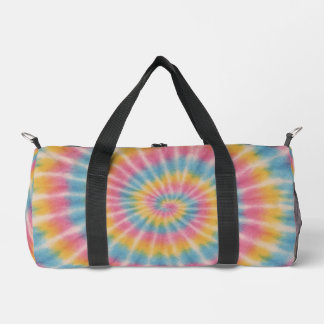 Retro Tie Dye Spiral Duffel Bag Duffle Bag