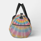 Retro-Tie-Dye-Spiral-Tasche Duffle Bag (Rechts)