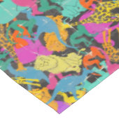 Retro TierSilhouette-Muster Tischdecke (Schrägansicht)