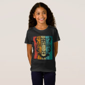 Retro Tiger Face T-Shirt (Vorne ganz)