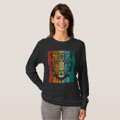 Retro Tiger Face T-Shirt (Vorne ganz)