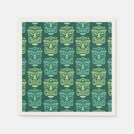 Retro Tiki Beach Party Serviette