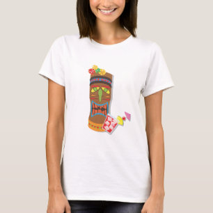 Retro Tiki Kopf T-Shirt