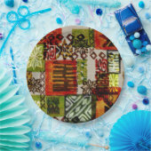 Retro-tiki-luau-Party-Teller Pappteller (Party)